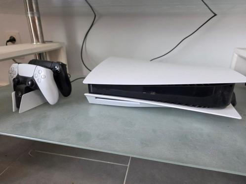Playstation 5 met 2 controllers en Elden ring., Games en Spelcomputers, Spelcomputers | Sony PlayStation 5, Zo goed als nieuw