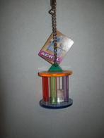 Kooihanger, cylinder acryl Papegaaien speeltje Nieuw, Ophalen of Verzenden, Nieuw, Kooi-accessoires