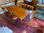 Table et 6 chaises, Rectangulaire, Cerisier, 50 à 100 cm, Enlèvement