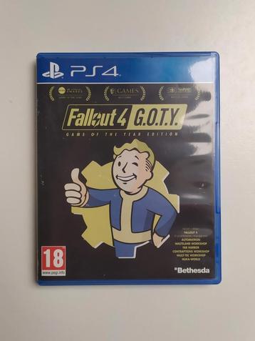 Fallout 4 pour PS4 disponible aux enchères