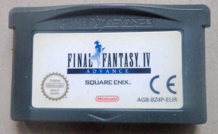 Final Fantasy IV voor de Gameboy Advance, Consoles de jeu & Jeux vidéo, Jeux | Nintendo Game Boy, Utilisé, Enlèvement ou Envoi