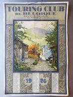 Touring Club van België" kalender 1926, volledig., Ophalen of Verzenden