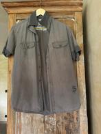 Leuk zomerhemdje heren Angelo Litrico, Kleding | Heren, Overhemden, Bruin, Angelo Litrico, Zo goed als nieuw, Halswijdte 39/40 (M)