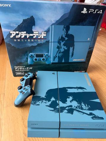PS4 Fat Edition Uncharted JP+-controller beschikbaar voor biedingen