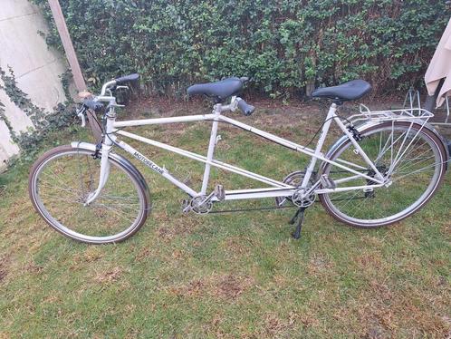 Super tandem vintage rénové et modernisé en atelier., Fietsen en Brommers, Fietsen | Tandems, Gebruikt, Minder dan 10 versnellingen