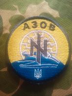 Patch voor Oekraïne van het Azov-bataljon, lees de aankondig, Ophalen of Verzenden, Landmacht, Embleem of Badge