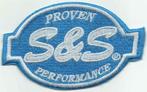 S&S Proven Performance stoffen opstrijk patch embleem, Verzenden