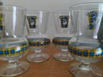 4x Gordon Scotch kleur bier glazen, Verzamelen, Biermerken, Ophalen of Verzenden, Zo goed als nieuw, Glas of Glazen