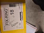 beugel fix ring diam. 18, Doe-het-zelf en Bouw, IJzerwaren en Bevestigingsmiddelen, Ophalen of Verzenden, Zo goed als nieuw