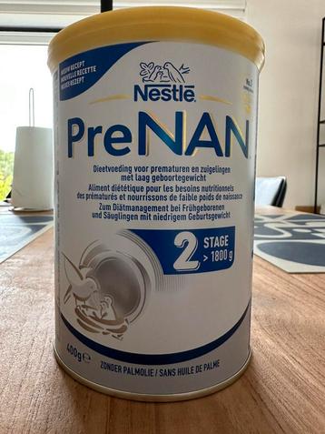 Boite lait en poudre prématuré scellée PreNAN STAGE 2 >1800g beschikbaar voor biedingen
