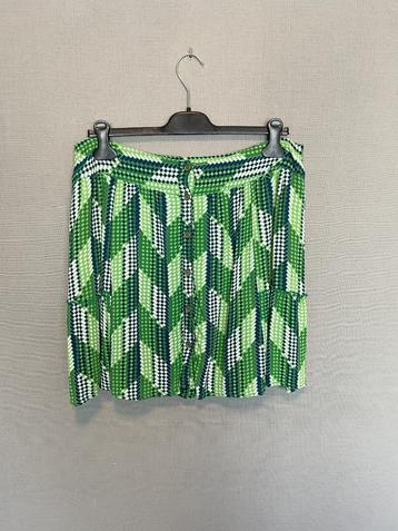 Blauw-wit-groene rok van Vero Moda (40)  beschikbaar voor biedingen