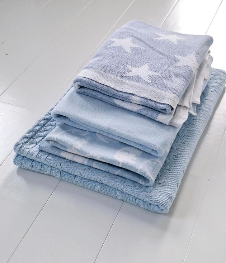 Dekentjes voor babybedje - kinderwagen, Kinderen en Baby's, Dekens, Slaapzakjes en Inbakerproducten, Zo goed als nieuw, Ophalen of Verzenden