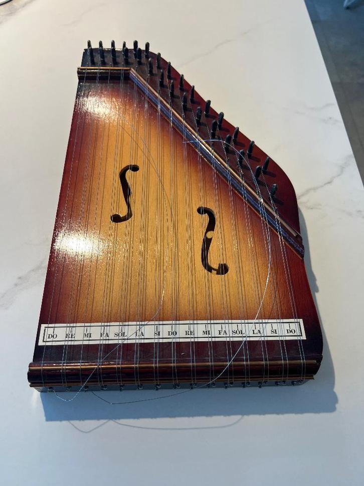 Frans psalterium van dipano, Muziek en Instrumenten, Snaarinstrumenten | Overige, Gebruikt, Citer, Ophalen