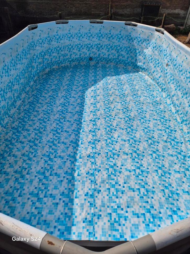 Zwembad "Bestway", Jardin & Terrasse, Piscines, Utilisé, Piscines hors sol, 120 cm ou plus, 400 cm ou plus, 300 cm ou plus, Ovale