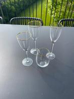 Glazen J-Line (champagne/wit/rood/water), Verzamelen, Glas en Drinkglazen, Zo goed als nieuw, Ophalen