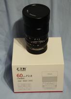 Objectif macro 7Artisans 60 mm f/2.8 pour Sony E, TV, Hi-fi & Vidéo, Photo | Lentilles & Objectifs, Enlèvement ou Envoi, Neuf