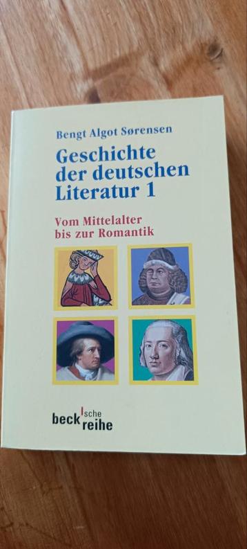 Geschichte der deutschen Literatur 1 beschikbaar voor biedingen