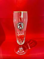 bierglas Crown Jubilé met gouden rand, Enlèvement ou Envoi, Utilisé, Verre ou Verres, Autres marques