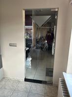 Glazen deuren, Doe-het-zelf en Bouw, Deuren en Vliegenramen, Ophalen, Gebruikt, 80 tot 100 cm, Binnendeur