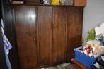 grote oude kledingkast,opbergkast slaapkamer kast € 99,-, Ophalen, Gebruikt, Overige houtsoorten