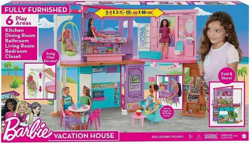 Neuf - Barbie maison de poupées Vacation House, Kinderen en Baby's, Speelgoed | Poppenhuizen, Nieuw, Poppenhuis, Ophalen of Verzenden