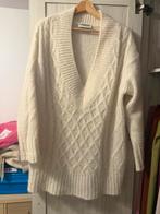 Lange witte trui, Kleding | Dames, Truien en Vesten, Verzenden, Zo goed als nieuw, Maat 36 (S), Wit