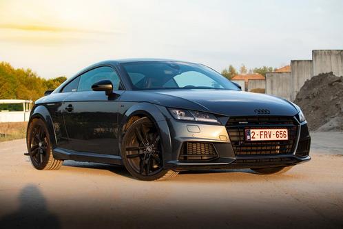 Audi TT 8S S-Line 2.0 TFSI Quattro, Auto's, Audi, Particulier, Quattro, Adaptieve lichten, Automaat, Zwart, Zwart, Leder, Ophalen
