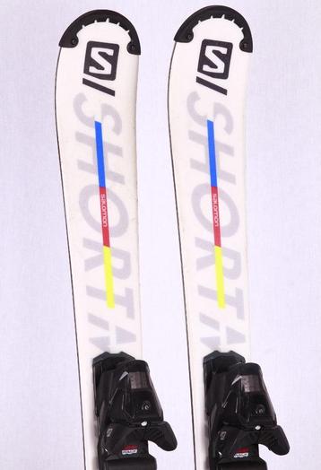 Skis à lame de neige de 125 cm SALOMON E-SHORTMAX 2022, grip, Carving, Skis, Salomon, Utilisé