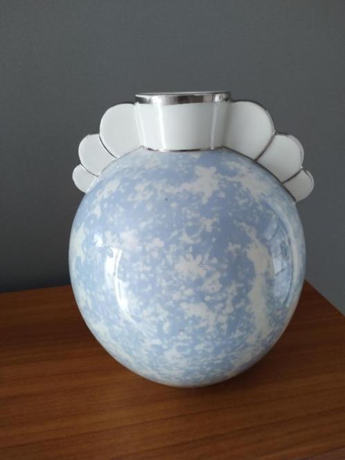 vaas Boch - ongeveer 20 cm, Antiek en Kunst, Antiek | Vazen, Ophalen of Verzenden