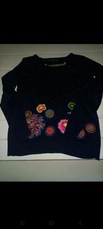 Pull Desigual taille M, Comme neuf, Taille 38/40 (M), Bleu, Desiqual