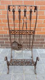 Haardset smeedijzer, Huis en Inrichting, Haarden, Ophalen