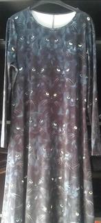lang kleed met katten NIEUW maat XL, Kleding | Dames, Jurken, Ophalen of Verzenden, Maat 46/48 (XL) of groter