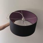 hanglamp uit stof (paars), Moins de 50 cm, Enlèvement, Utilisé, Stof