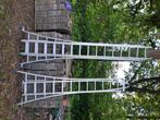 3x14 ladder en 3x14 top ladder als nieuw, Ophalen of Verzenden, Zo goed als nieuw, Ladder, Opvouwbaar of Inschuifbaar