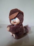 Vintage Monchichi Raccoon clip-on Pencil Hugger, Verzamelen, Poppetjes en Figuurtjes, Ophalen of Verzenden