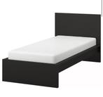 Eenpersoonsbed van Malm, Huis en Inrichting, Slaapkamer | Bedden, Ophalen, Gebruikt, Eenpersoons, Zwart