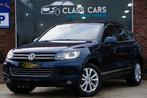 Volkswagen Touareg 3.0 CR TDi V6 AUTO PDC NAVI Xenon Cruise, Auto's, Euro 5, 176 kW, Zwart, Blauw