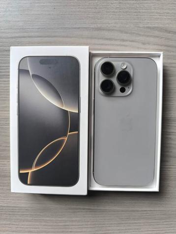 vend/echange iPhone 16 pro gris (natural titanium) 128gb beschikbaar voor biedingen