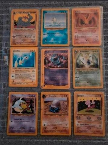 Pokémon 9 kaarten  beschikbaar voor biedingen