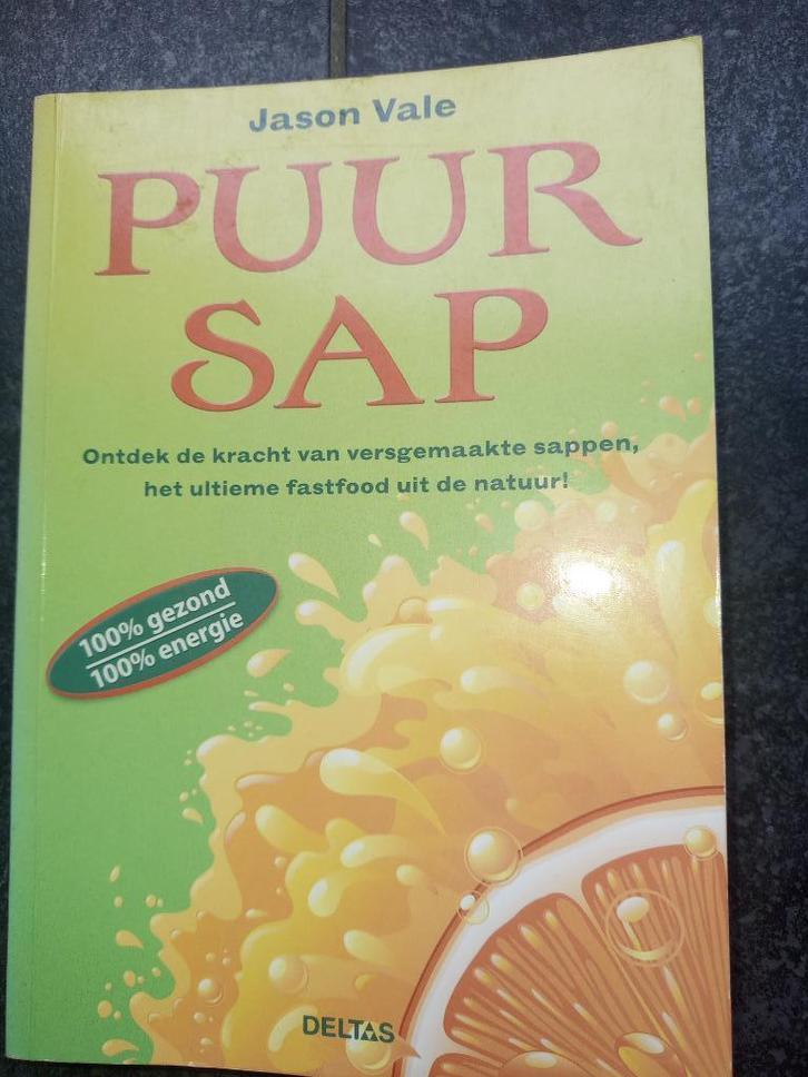 Jason VALE - PUUR SAP - PRIMA STAAT, Boeken, Gezondheid, Dieet en Voeding, Zo goed als nieuw, Dieet en Voeding, Ophalen of Verzenden