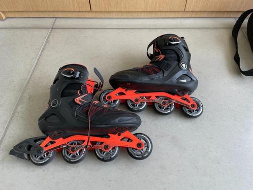 Inline skates Oxelo FIT500 feloranje, Sport en Fitness, Skeelers, Zo goed als nieuw, Inline skates 4 wielen, Overige merken, Heren