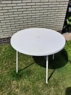 Stevige ronde tuintafel,  diameter 90 cm, Tuin en Terras, Ophalen, Gebruikt