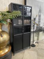 STOCKVERKOOP industriele meubelen zwart staal & massief hout, 100 tot 150 cm, 200 cm of meer, Nieuw, Ophalen of Verzenden