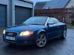 Audi A4 1,8 benzine blanco GEKEURD vvk, euro4, FULL OPT, Auto's, Voorwielaandrijving, Zwart, 4 cilinders, Cabriolet