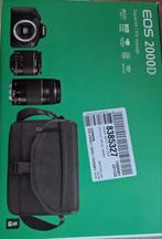 Canon EOS 2000D, TV, Hi-fi & Vidéo, Appareils photo numériques, Enlèvement, Comme neuf, Canon
