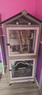 Cage conure et accessoires, Ophalen, Zo goed als nieuw, Kooi