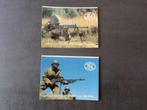 2 oude FN Herstal-stickers, Verzamelen, Militaria | Algemeen, Ophalen