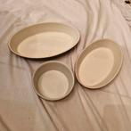 Set van 3 ovenschalen villeroy &boch made in luxembourg, Huis en Inrichting, Ophalen, Gebruikt, Schaal of Schalen