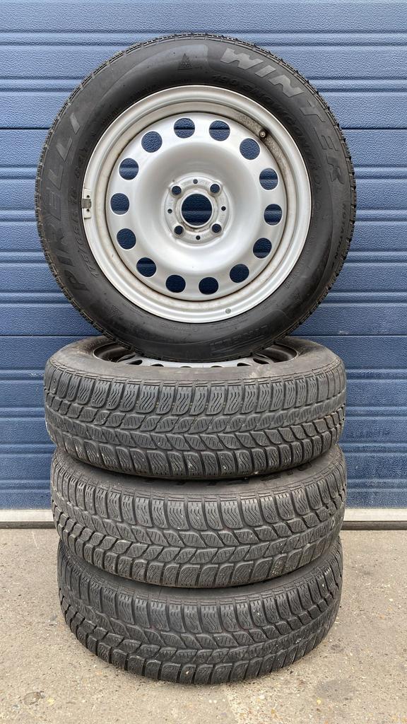 Mini Cooper One Clubman Coupe 175-65-15 4x100 - Set 20.23, Auto-onderdelen, Banden en Velgen, Banden en Velgen, Winterbanden, 15 inch