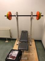 VOLLEDIGE halterbank, Sport en Fitness, Ophalen, Gebruikt, Rug, Fitnessbank